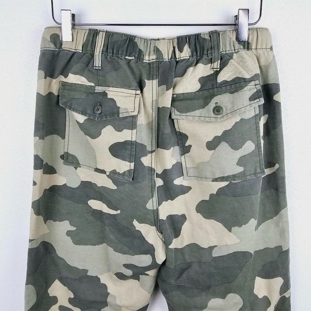 Aerie Green Camouflage Cargo Pants - Picture 6 of 8